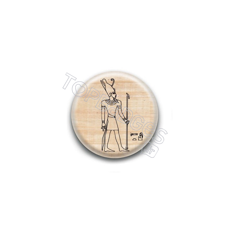 Badge Dieu Egyptien Horus Humain