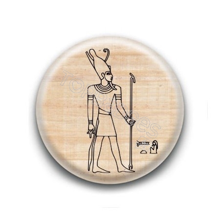 Badge Dieu Egyptien Horus Humain