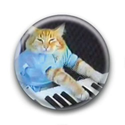 Badge Chat Piano