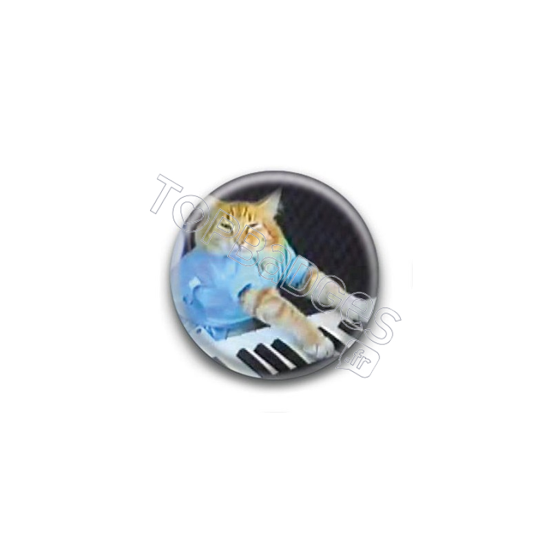 Badge Chat Piano