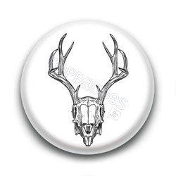 Badge Crâne de Cerf