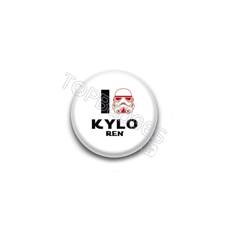 Badge I Love Kylo Ren