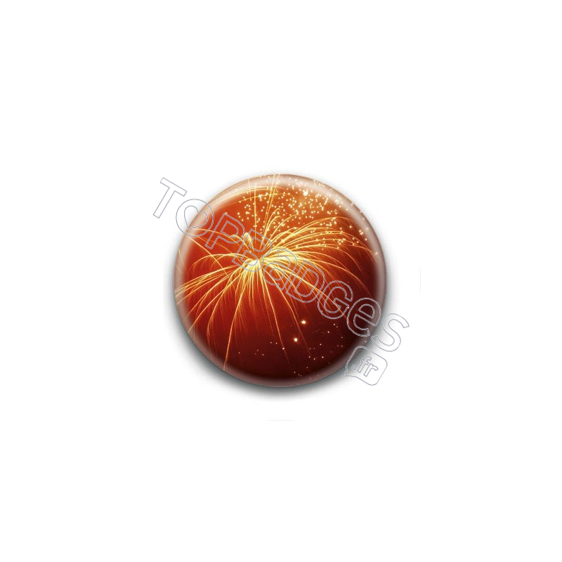 Badge Feux d'artifice