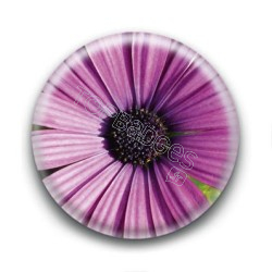 Badge Fleur Violette