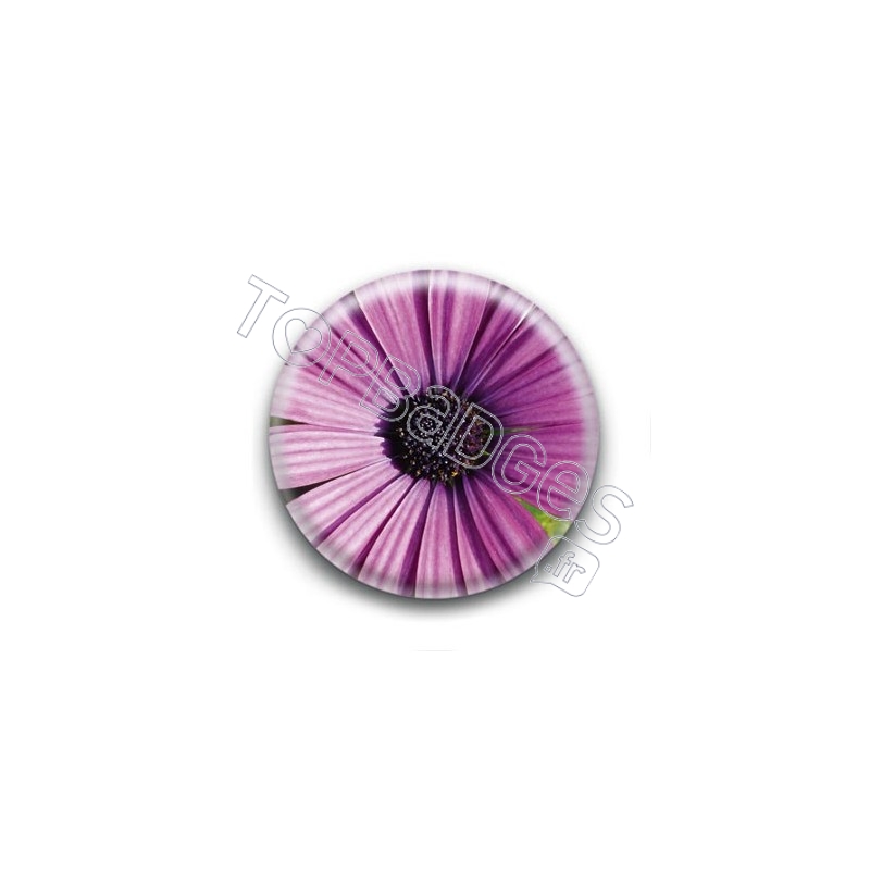 Badge Fleur Violette