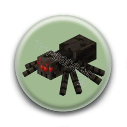 Badge Araignée Minecraft