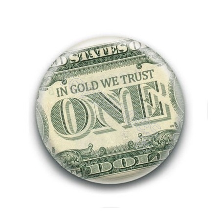 Badge In Gold We Trust Billet