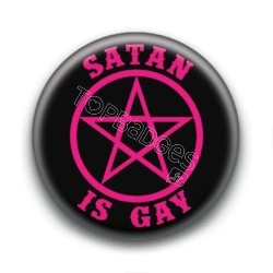 Badge : Satan is gay