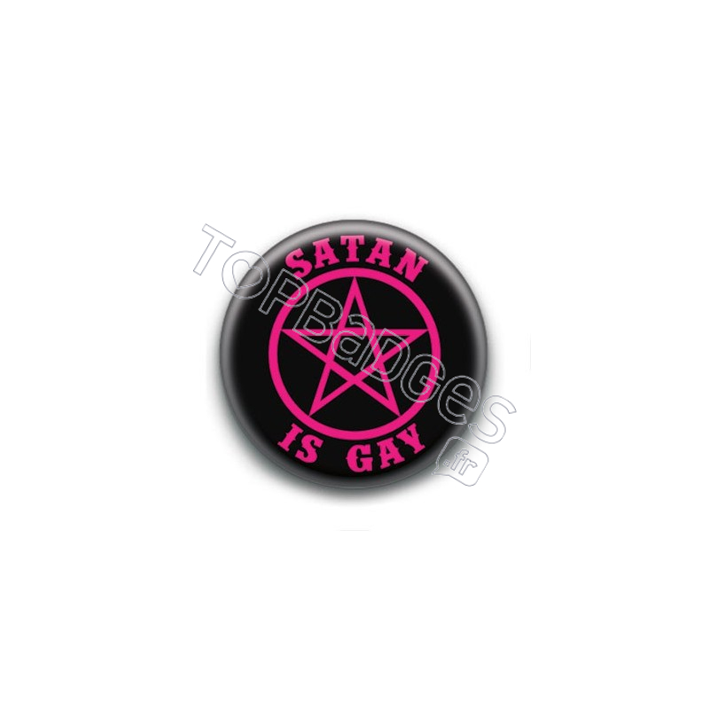 Badge : Satan is gay