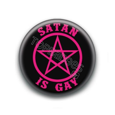 Badge : Satan is gay