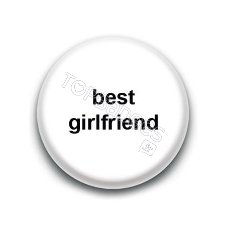 Badge Best Girlfriend