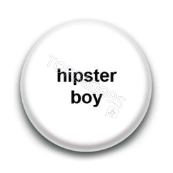 Badge Hipster Boy