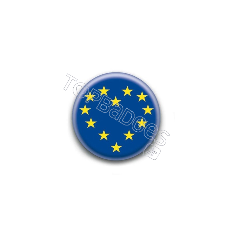 Badge Europe Coeur