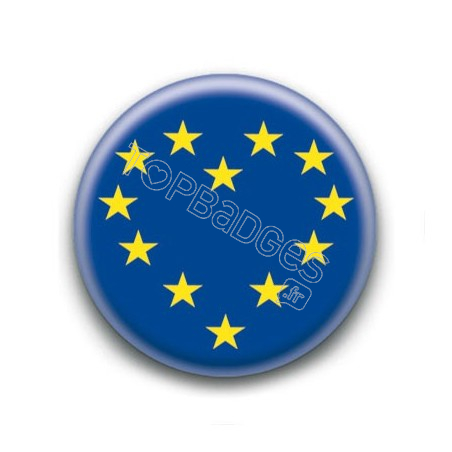 Badge Europe Coeur