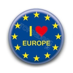 Badge I Love Europe