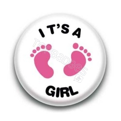 Badge It's a girl