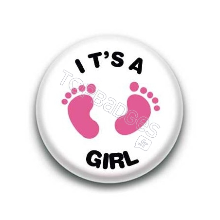 Badge It's a girl