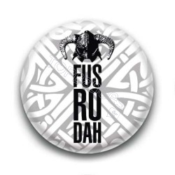 Badge Skyrim - Fus Ro Dah