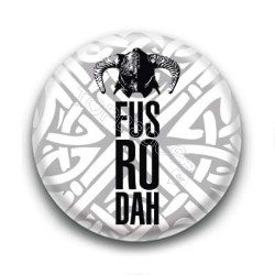 Badge Skyrim - Fus Ro Dah