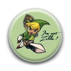 Badge : I'm not Zelda !
