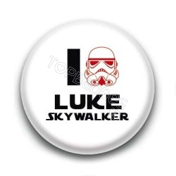 Badge I Love Luke Skywalker