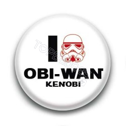 Badge I Love Obi-Wan Kenobi