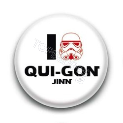 Badge I Love Qui-Gon Jinn