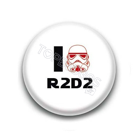 Badge I Love R2D2