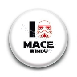 Badge I Love Mace Windu