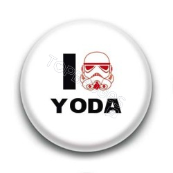 Badge I Love Yoda