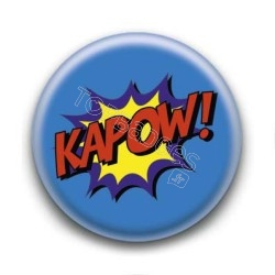 Badge Kapow Super Héros 