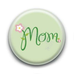 Badge Mom Vert