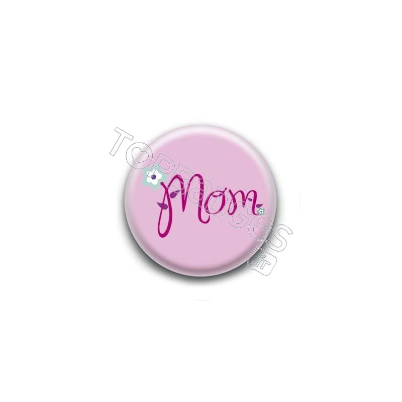 Badge Mom Violet