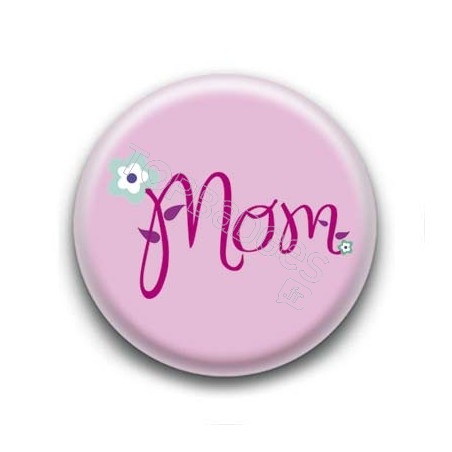 Badge Mom Violet