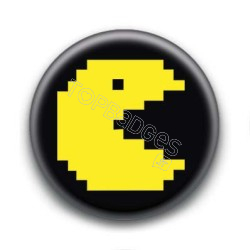 Badge Pacman 8 Bit