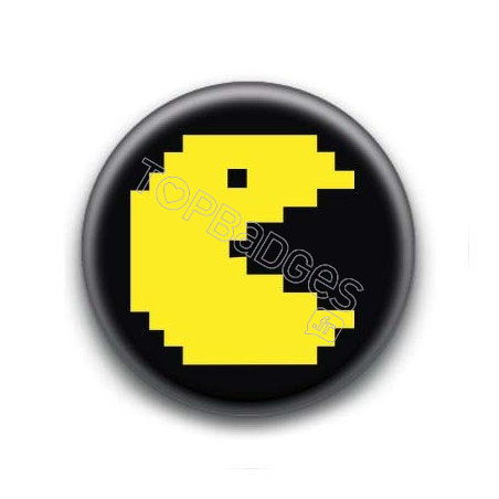 Badge Pacman 8 Bit