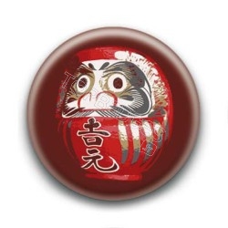 Badge : Daruma japonais