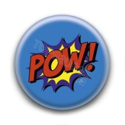 Badge Pow Super Héros