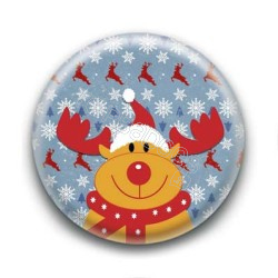 Badge : Rudolphe le renne