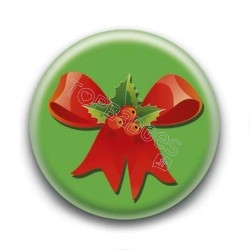 Badge Ruban de Noël