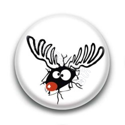 Badge Rudolphe Renne Timbré