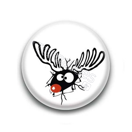 Badge Rudolphe Renne Timbré