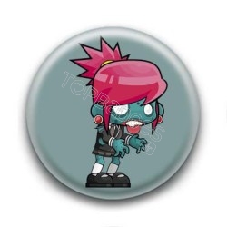 Badge Zombie Girl