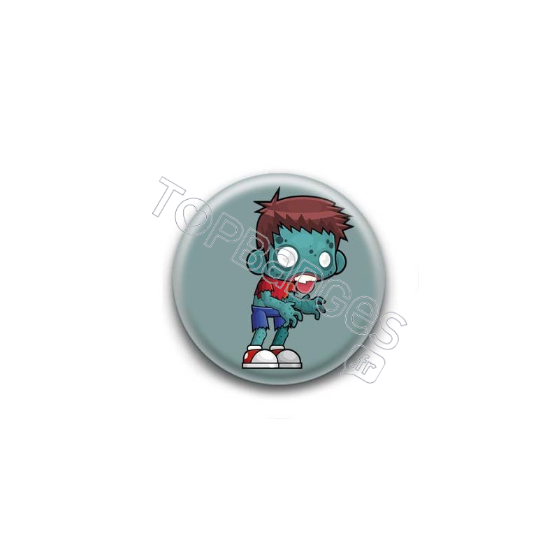 Badge Zombie Boy