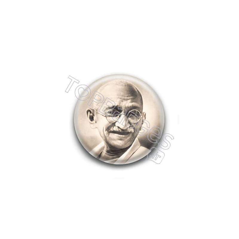 Badge : Gandhi