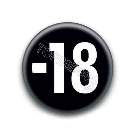 Badge : -18