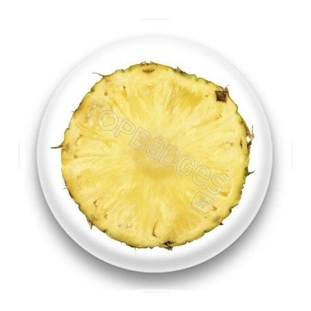 Badge Tranche d'Ananas
