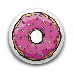 Badge Donut Simpson