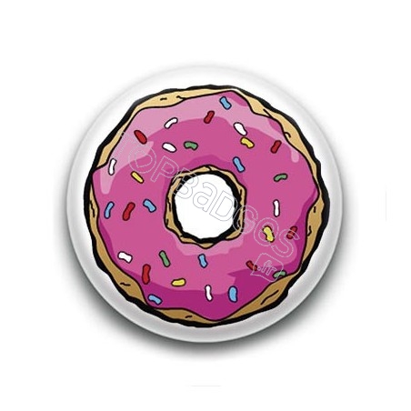 Badge Donut Simpson