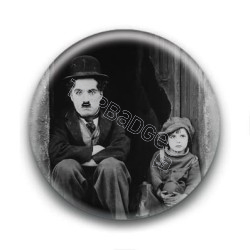 Badge : Enfant, acteur Charlie Chaplin